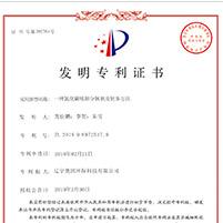 吸附分解剂专利证书